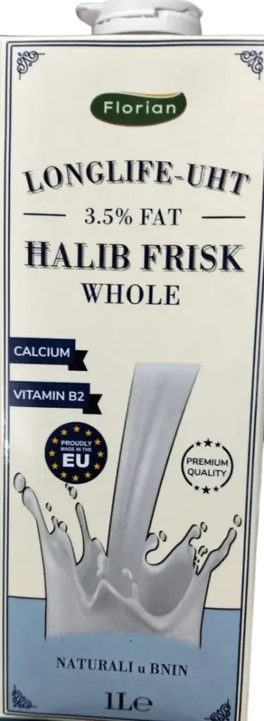 Florian Whole Milke 3.5% Fat 1L