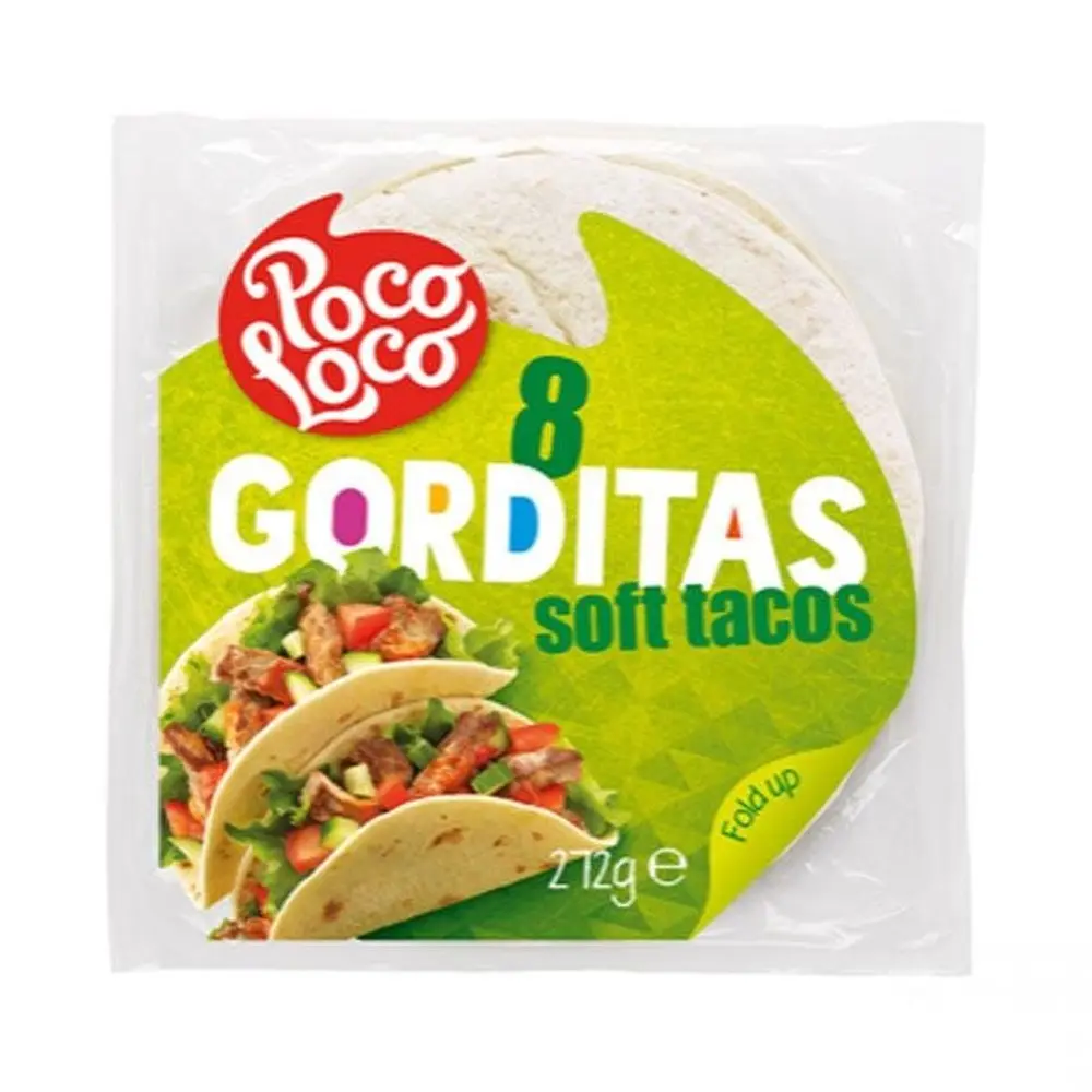 Soft Tacos Tortillas x 8 