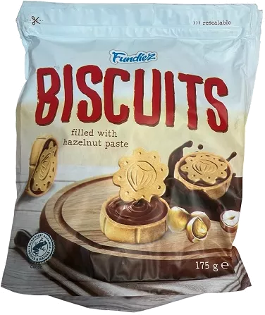 Fundiez Biscuit Hazelnut 175g
