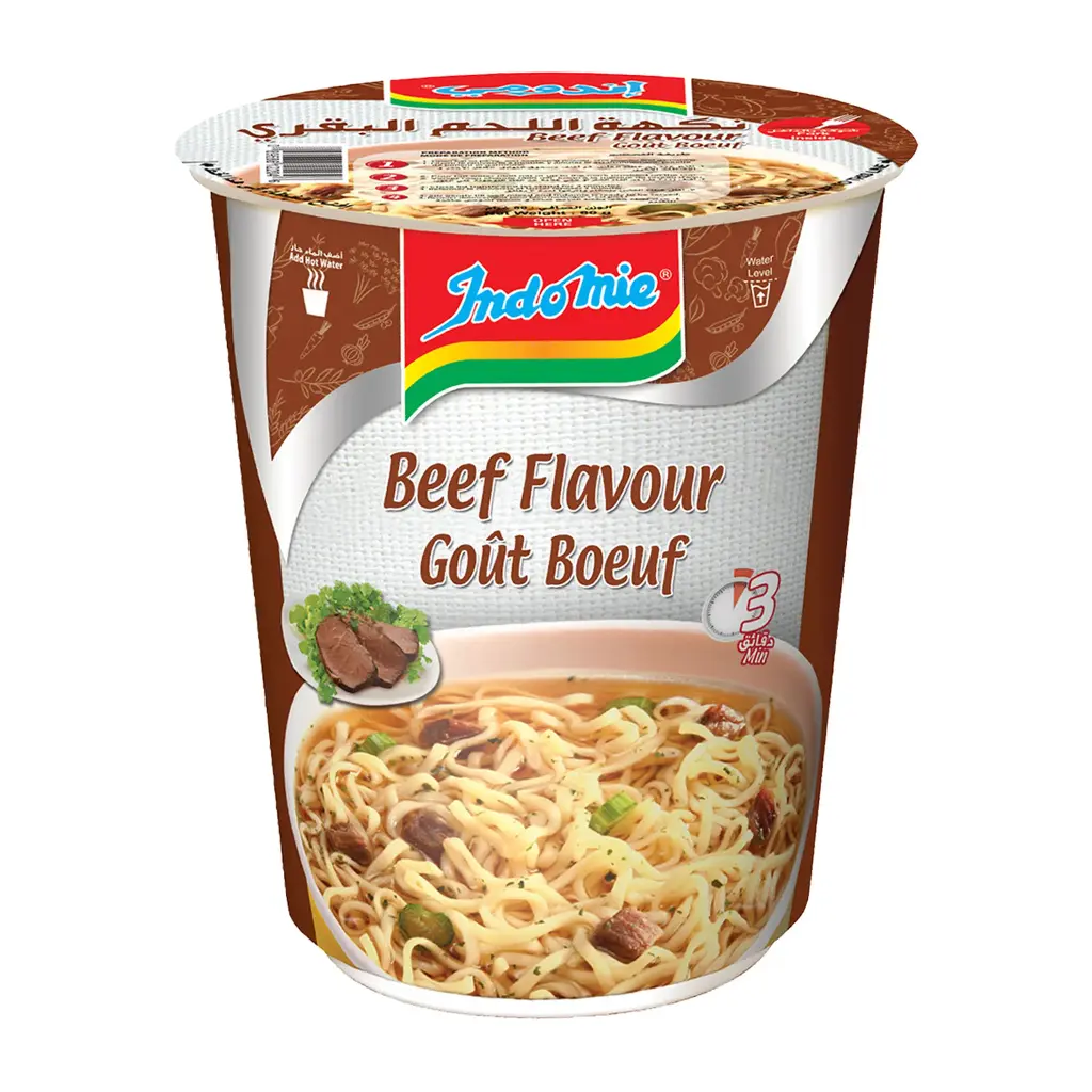 Indomie Cup Beef 4pcks 2.99