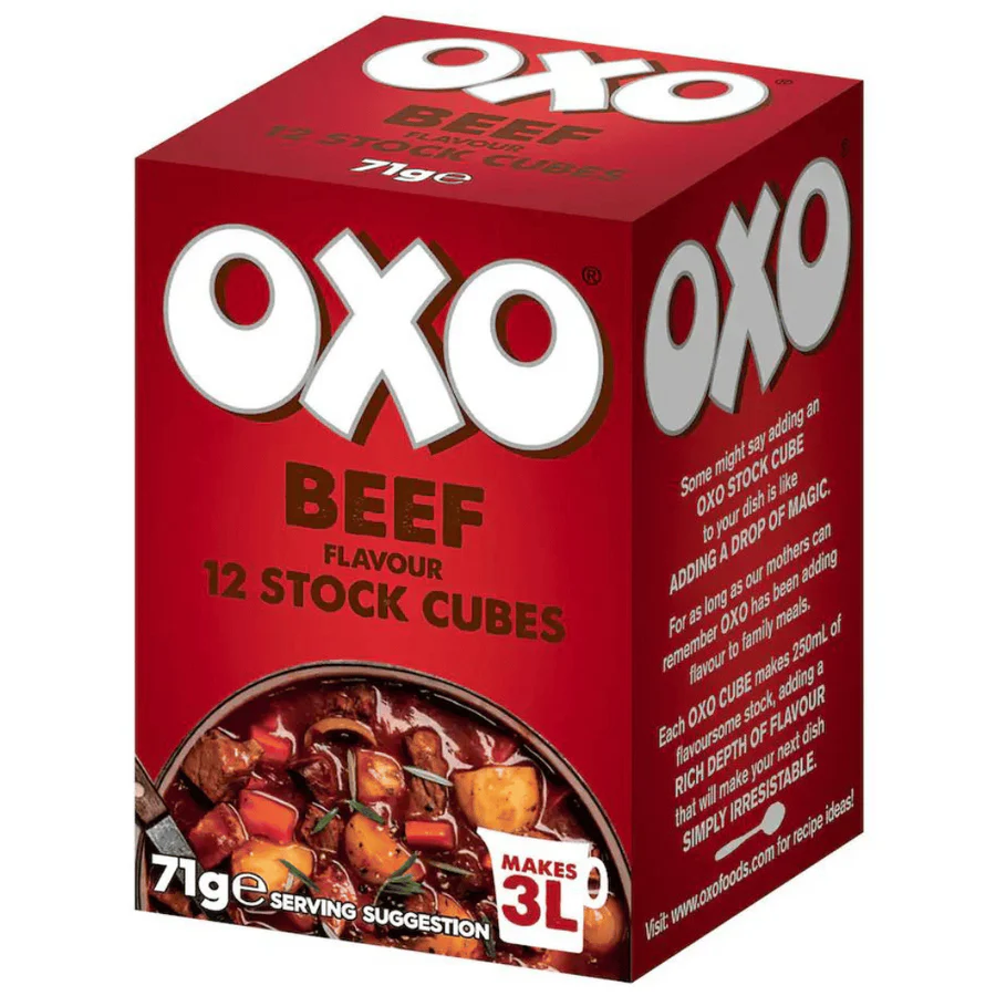 Oxo Beef 12 Stocks Cubes 71g