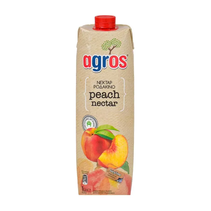 Agros Peach Nectar 1 L