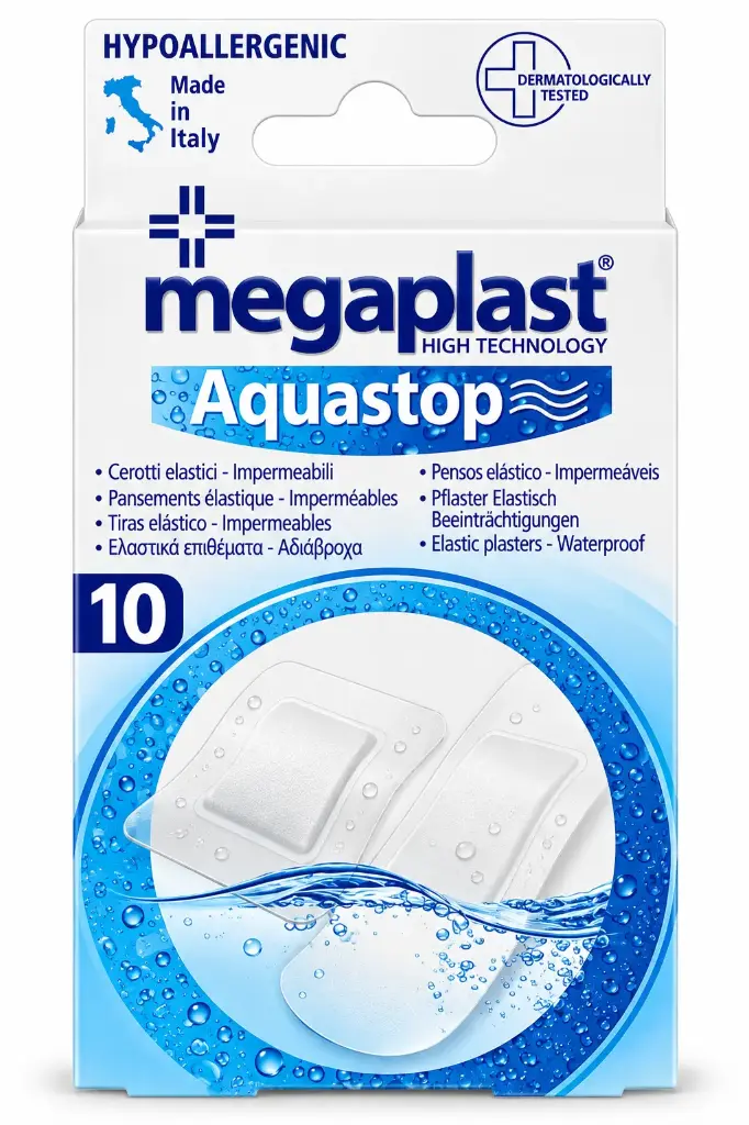 Megaplast 10 pcs Waterproof Elastic plasters