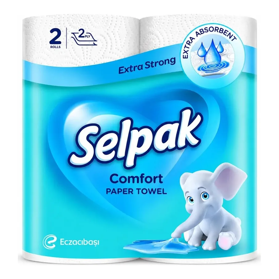 Selpak 2 ply Kitchen Towel x2