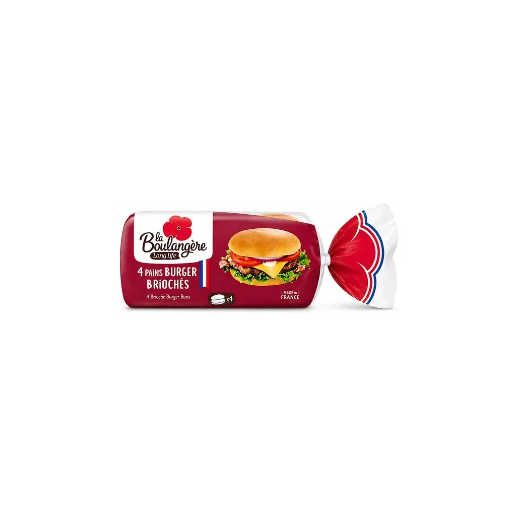 La Boulangere Brioche Burger Buns 200g