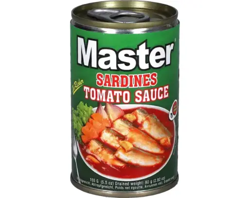 Master Premium Sardines in Tomato Sauce 155g