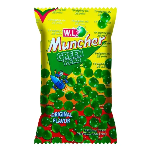 Muncher Green Peas 70g