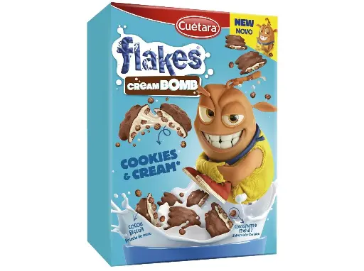 Cuetara Flakes Cream Bomb 350g