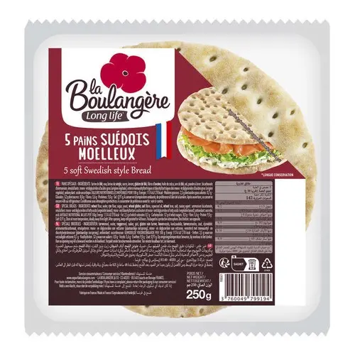 La Boulangere Round Swedish Bread 5 pcs 250g