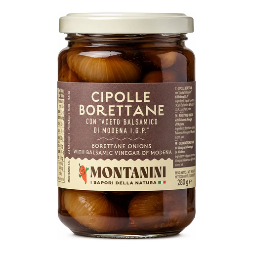 Montanini Pickled Onions in Balsamic Vinegar 300g