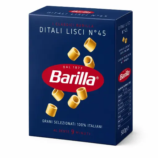 Barilla Ditali Lisci N45 500g