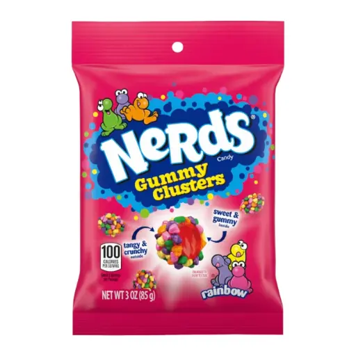 Nerds Gummy Cluster Rainbow 85g