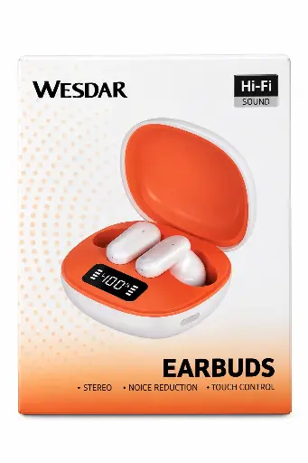 Wesdar True Wireless Earbuds (TWS1002) 1 pc