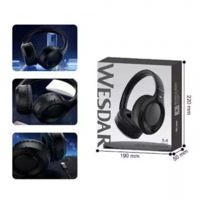 Wesdar Bluetooth Headphones BT 5.4 (K-208H) 1 pc