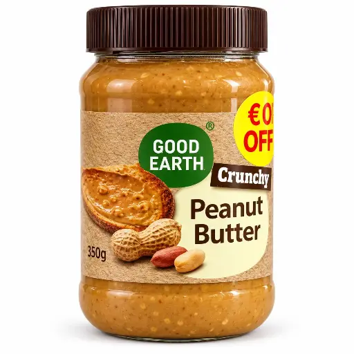 Good Earth Peanut Butter Smooth 350g 1 Off