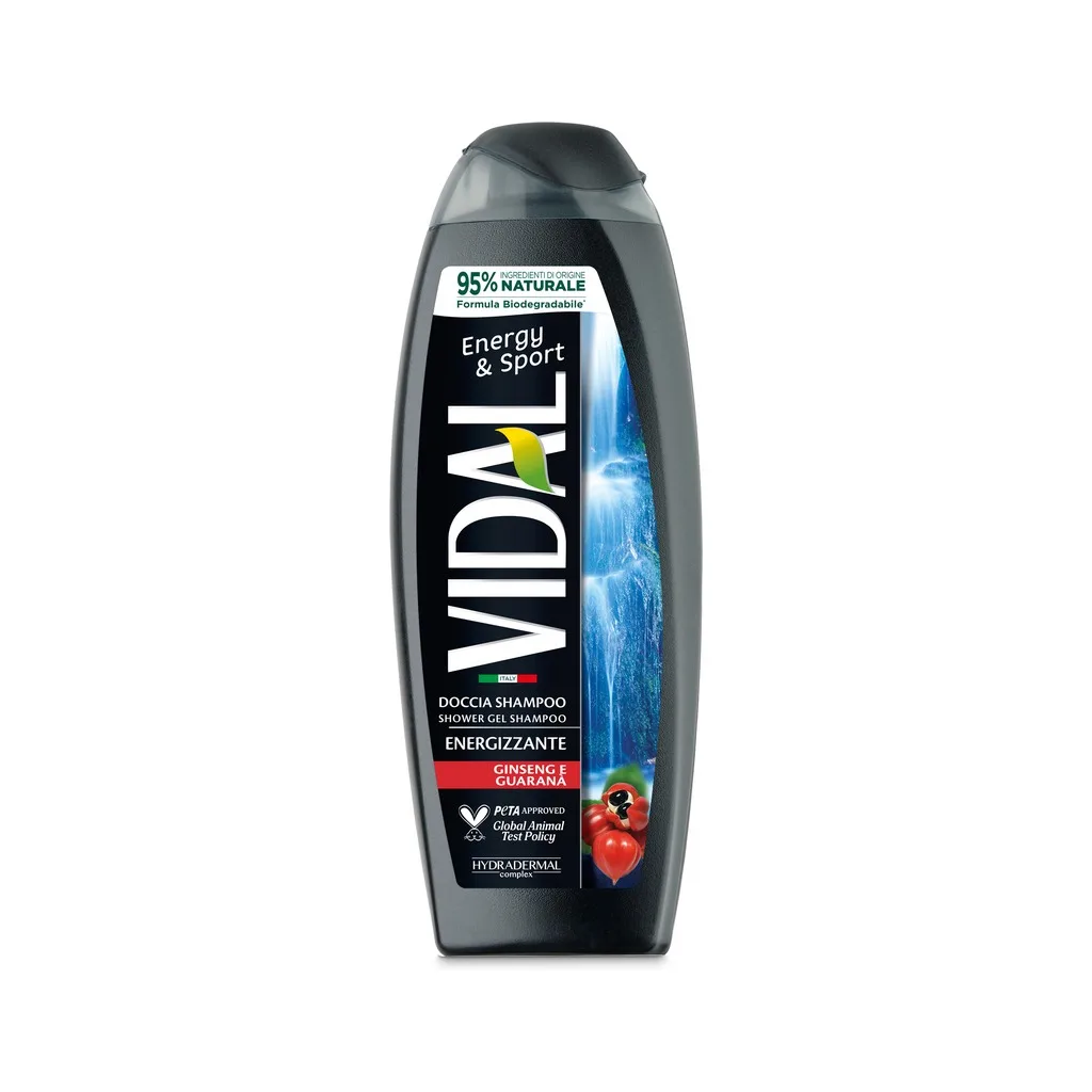 Vidal Energy & Sport Shower Gel 250 ml