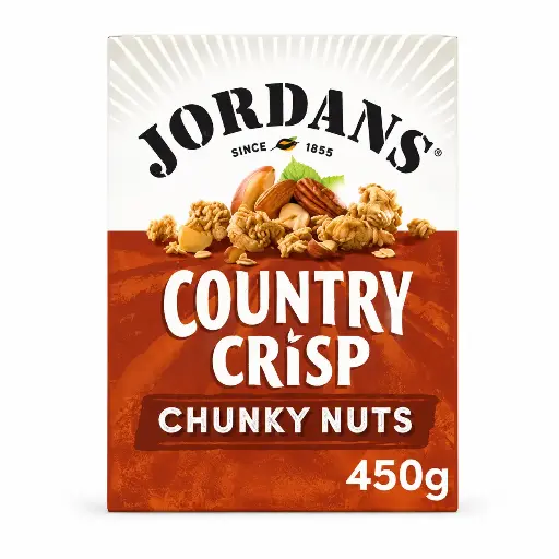 [WJ015B1] Jordans Country Crisp Chunky Nut Breakfast Cereal 450g