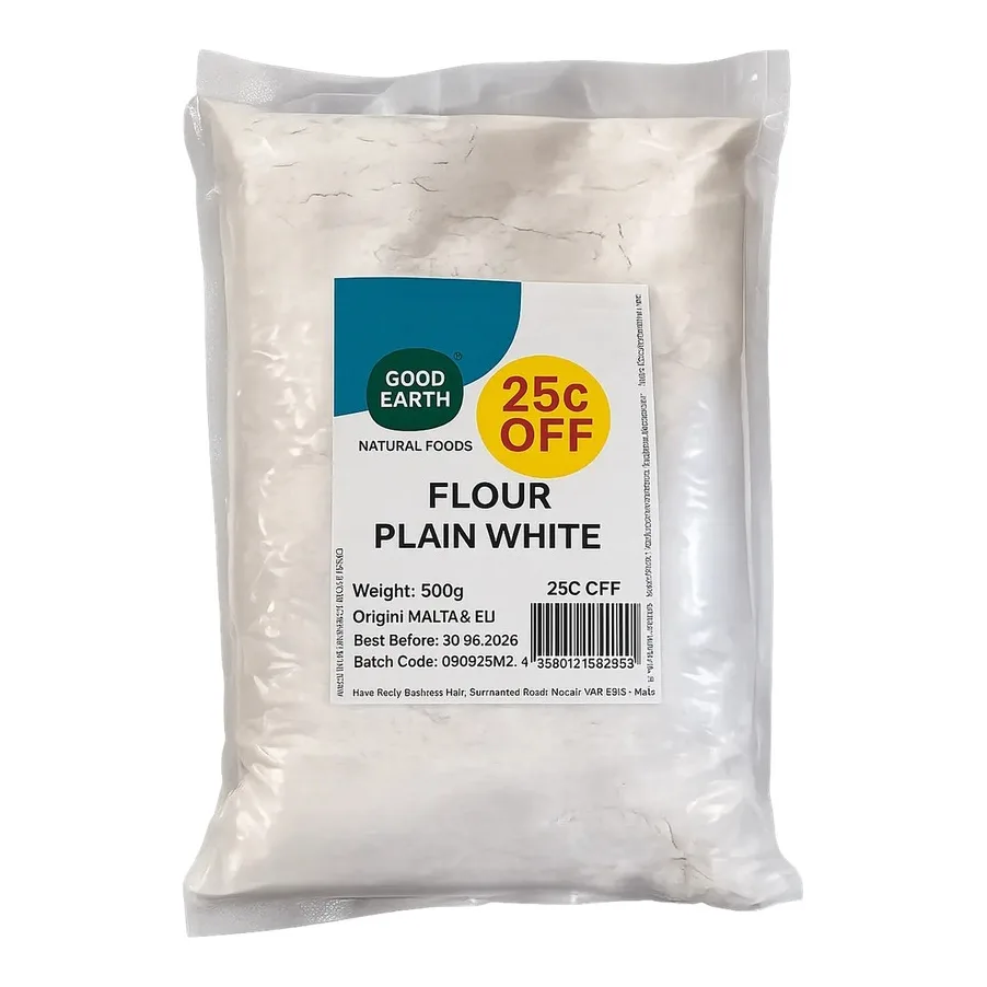 [KNC1720R] Good Earth Flour Plain White  500g