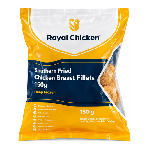 [ROY190] Royal Chicken Southern Fried Chicken Breast Fillets 1.050kg
