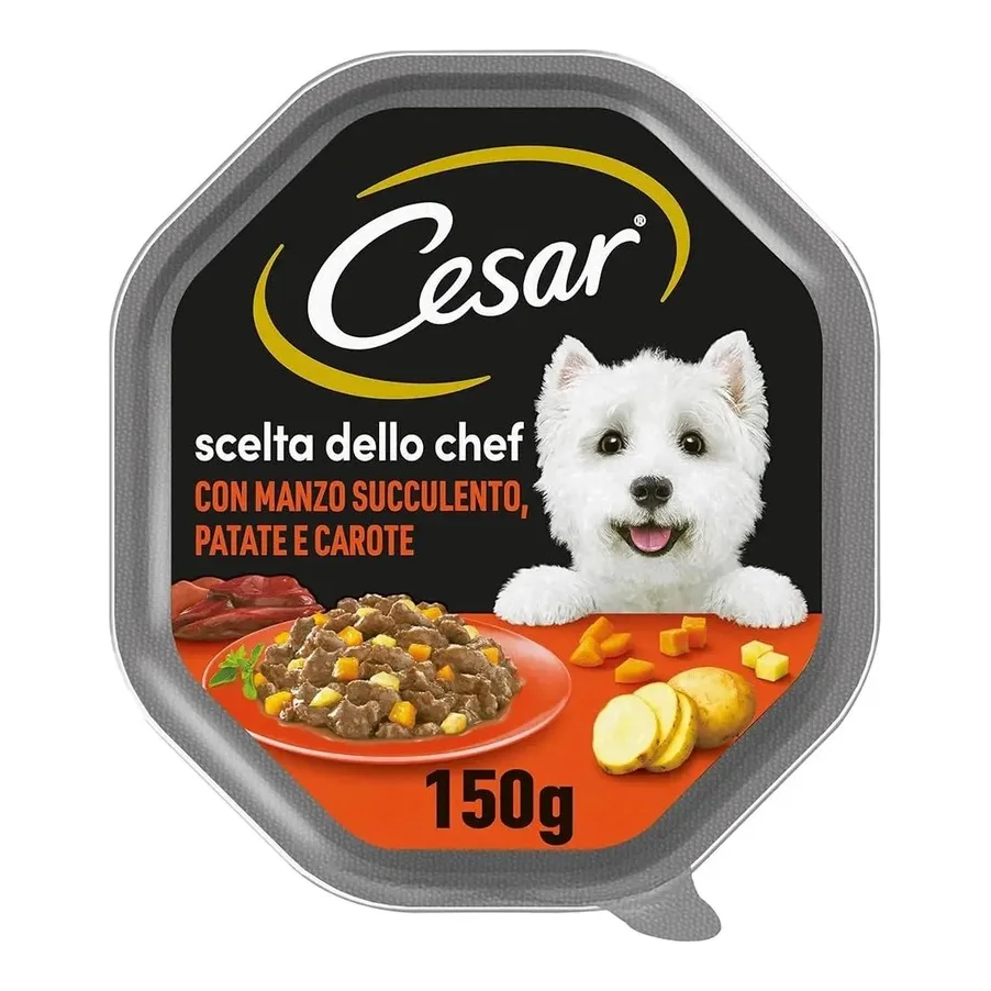 Cesar Wet Dog Food Beef 150g