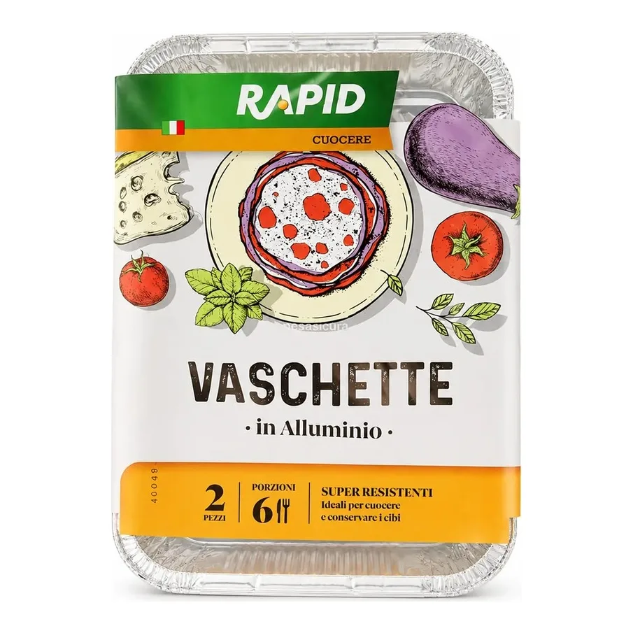 [787265] Rapid Containers S/Cop 6 Portions