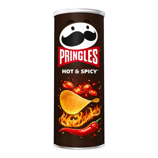 [155941] Pringles Hot & Spicy 175g