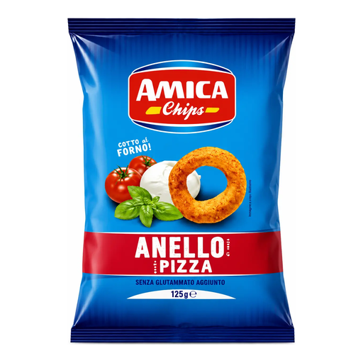 [140003] Amica Chips Wond Rings 125g