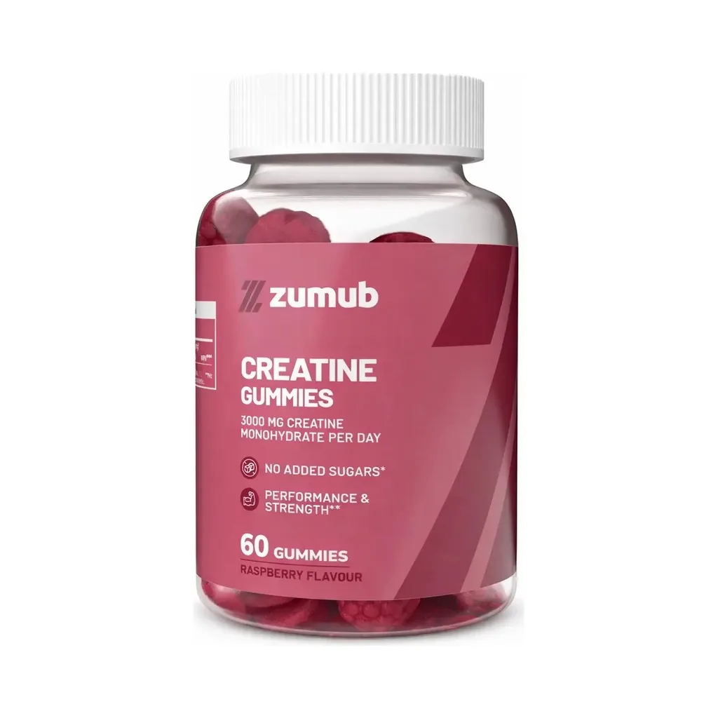 Zumub Creatine Gummies – Raspberry