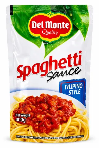[2595] Del Monte Spaghetti Sauce Filipino Style 400g