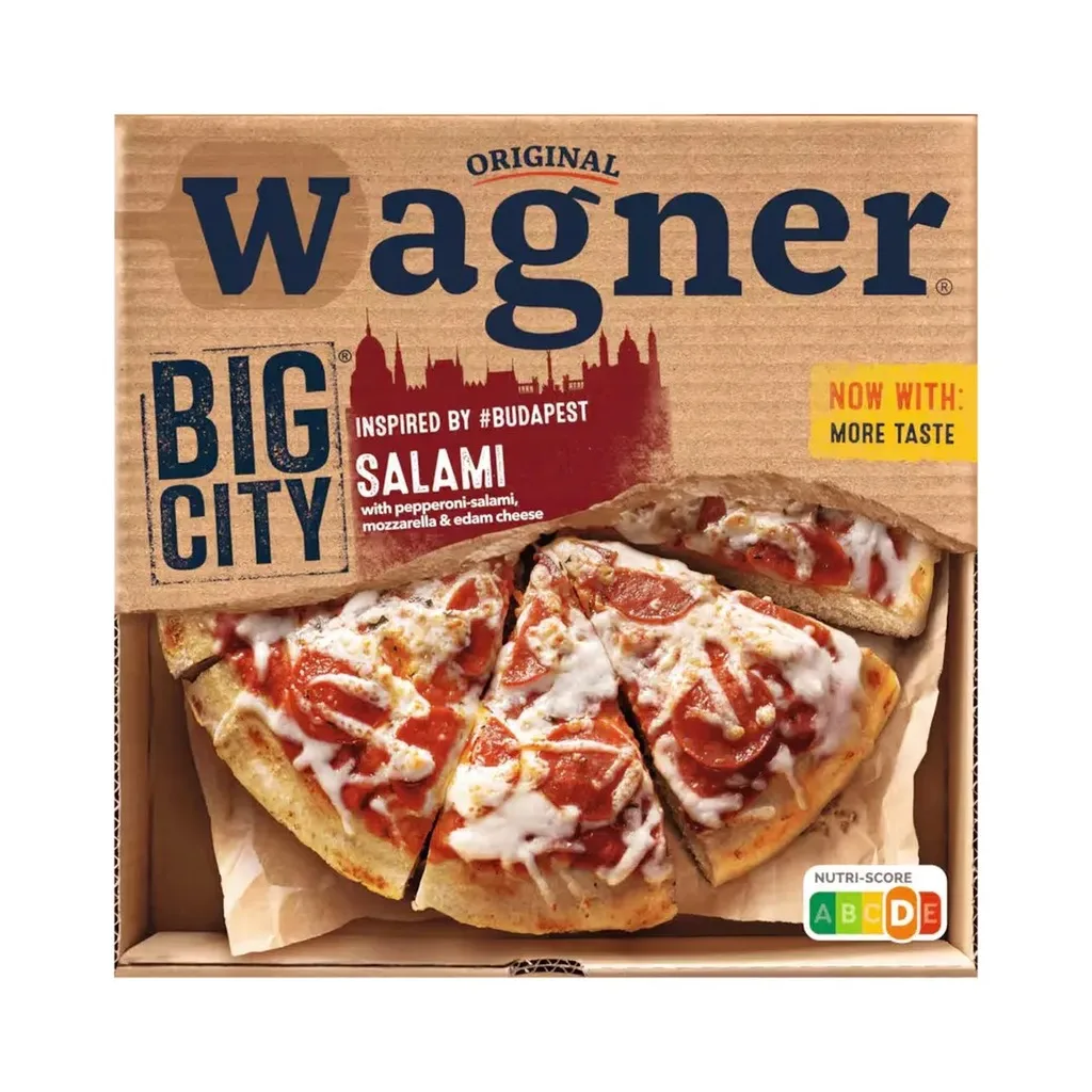 [WAG198] Wagner Big City Pizza Budapest Salami 445g