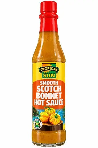 Tropical Sun Smooth Scotch Bonnet Hot Sauce 85ml