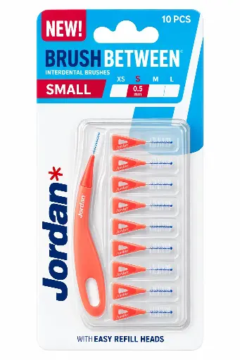 [406336] Jordan Interdental Brush Small 10pcs
