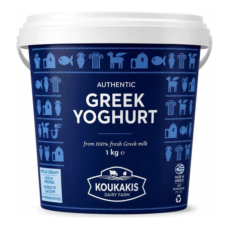 [KOU001] Koukakis Greek Yogurt 10% 1kg