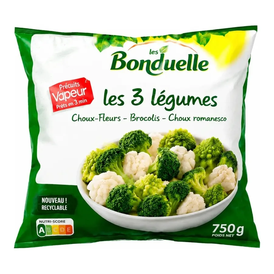 [BON097] FRZ Bonduelle Cabbage Trio 750Gr