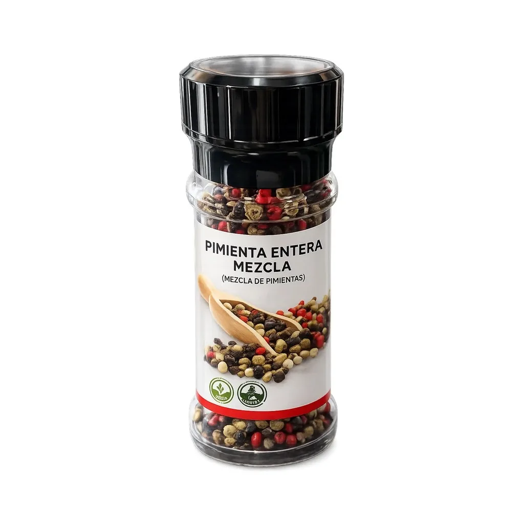 [LMB0175 — LAMB Pepper - 4 Colour Whole x 40gr] Whole Mixed Peppercorns