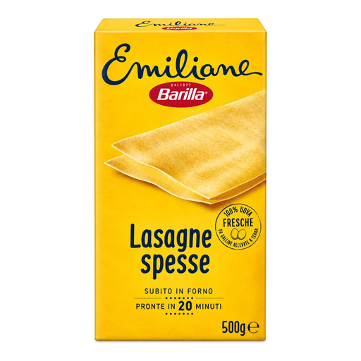 [37199] Barilla Egg Lasagne Spesse 500g