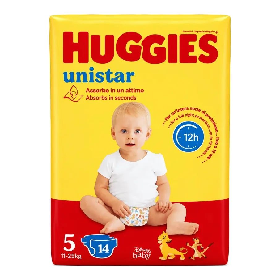[361149] Huggies Unistar Junior Size 5