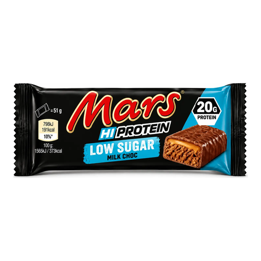 Mars Milk Choc Low Sugar Protein Bar 51g
