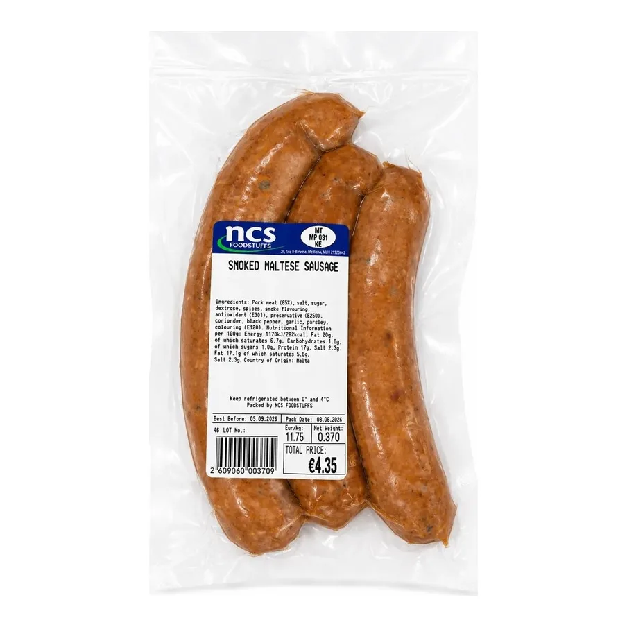 [060] Smoked and Cooked Sausage