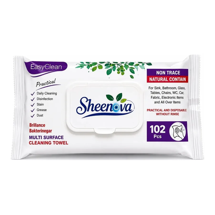[Multisurface Cleaning Tissues 102/1] Sheenova Multisurface Cleaning Towel 102 Pcs