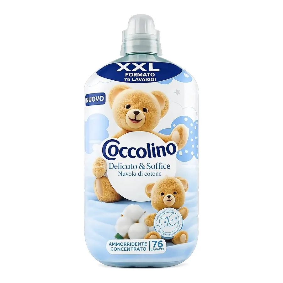 [491146] Coccolino Concentrated Fabric Softener Soft & Gentle 76 Washes