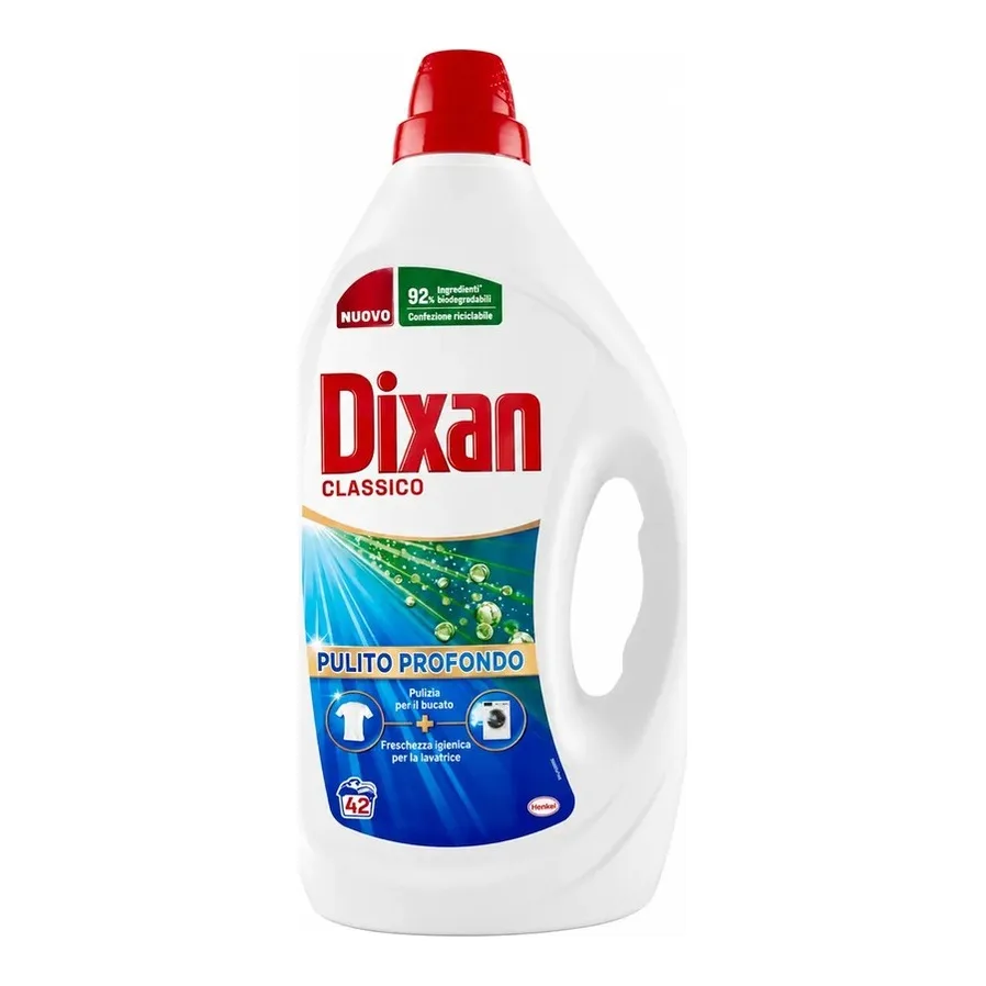 [664957] Dixan Liquid Laundry Detergent Classic 42 Washes