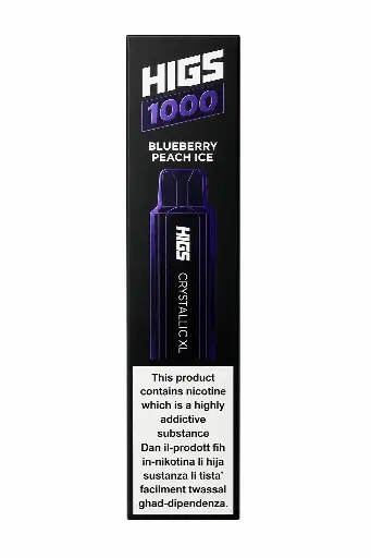 High 1000 Blueberry Peach Ice