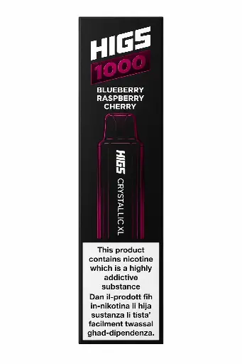 High 1000 Blueberry Raspberry Cherry 