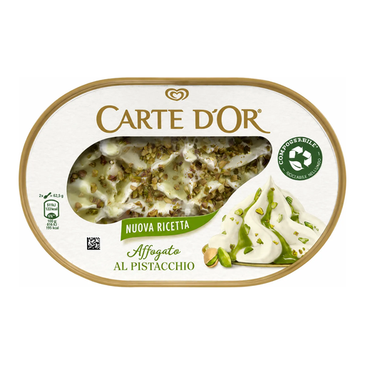 [ALG000021] Algida Carte D'Or Pistachio & Vanilla Ice Cream 500g