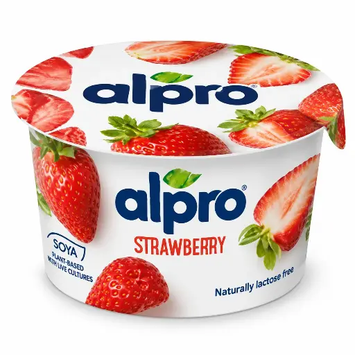 [AL340] Alpro Yofu Single Strawberry 150g
