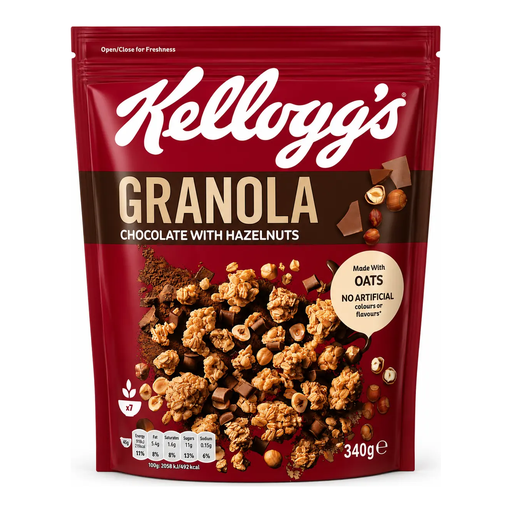 [655014] Kellogg’s Extra Chocolate & Hazelnut Granola