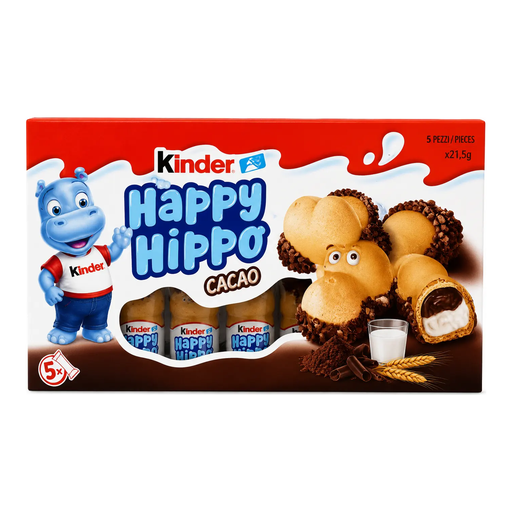 [233624] Kinder Happy Hippo Cocoa 5pcs