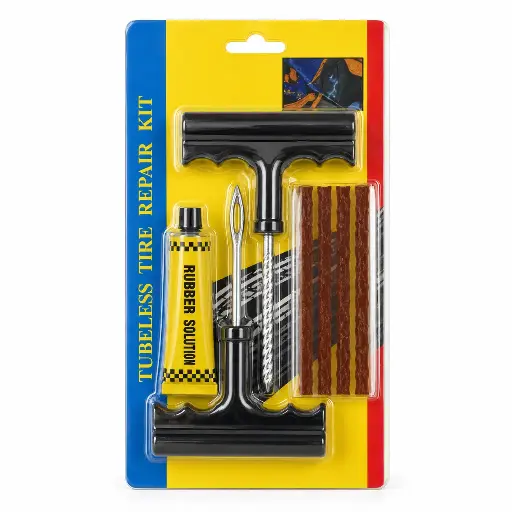 Tubeless Tyre Puncture Repair Kit – 8 Pieces