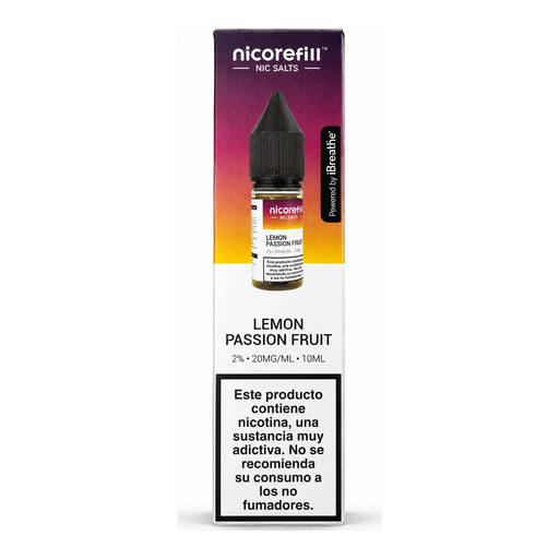 Nicorefill MT Lemon Passion Fruit Nic Salts